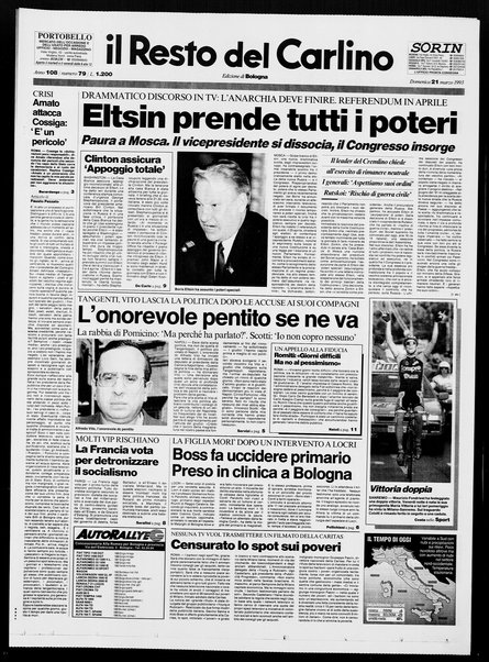 Il Resto del Carlino : giornale dell'Emilia